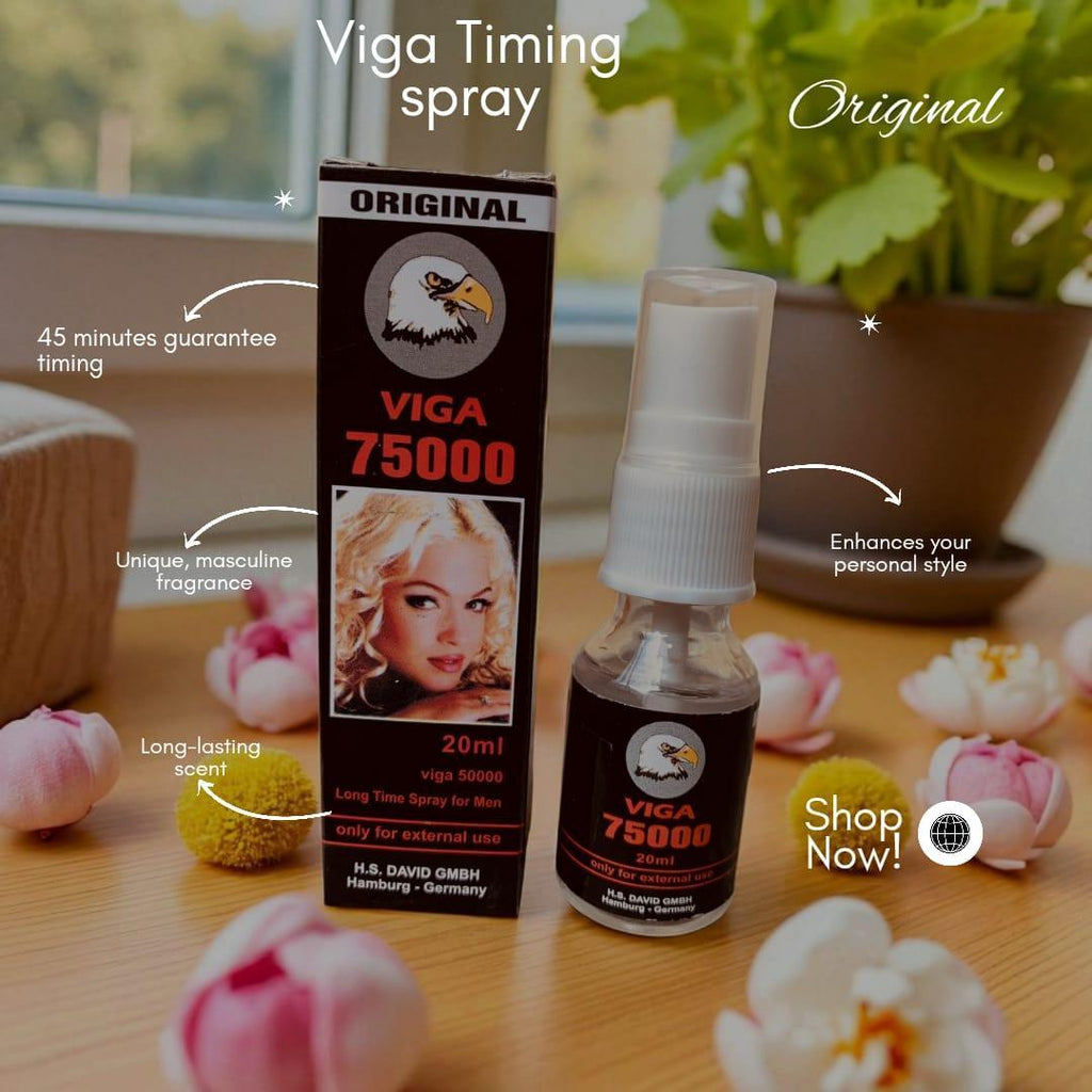 Imported(Germany) Viga 75000 Delay Spray For Men 20ml