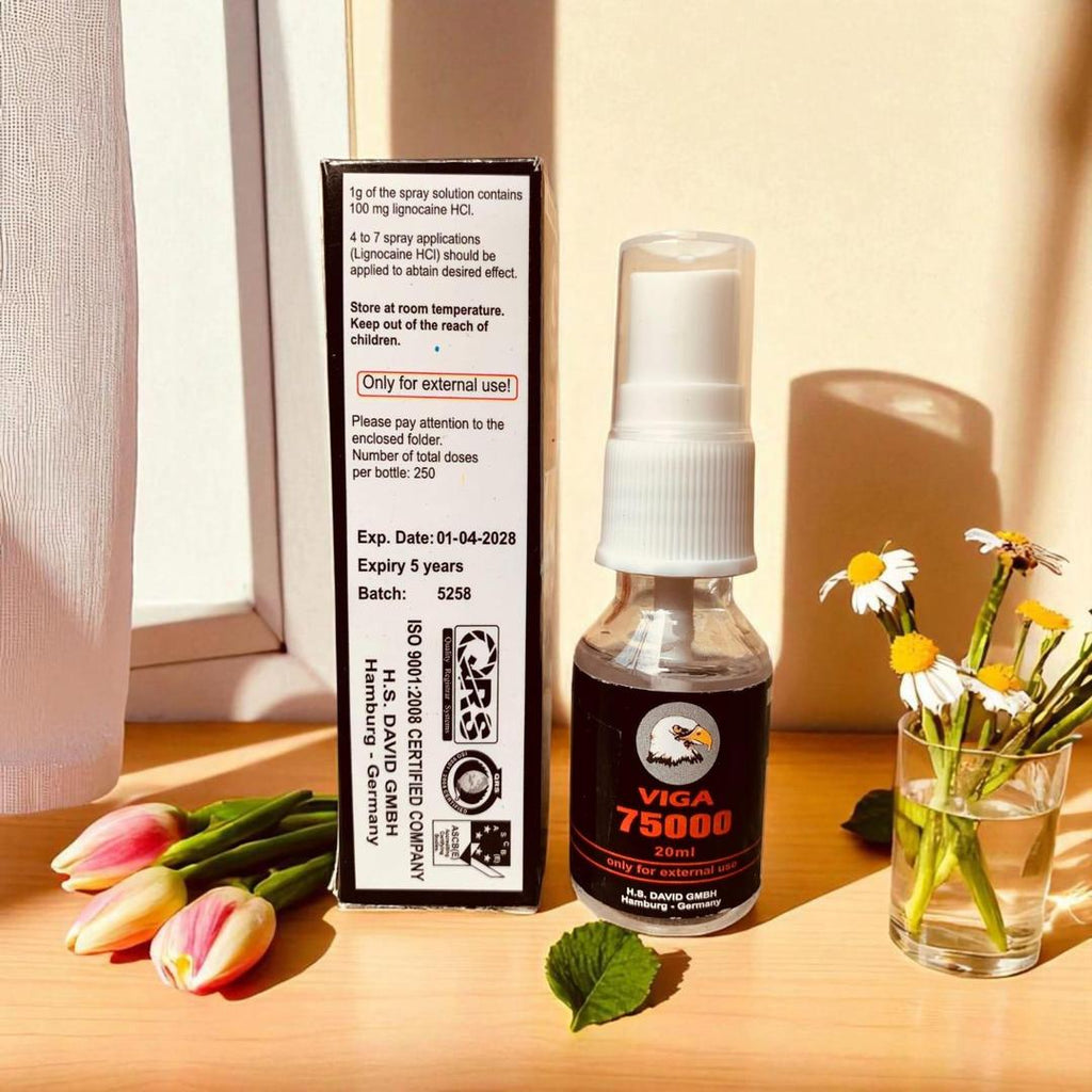 Imported(Germany) Viga 75000 Delay Spray For Men 20ml